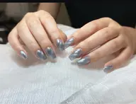 💗モデルコース💗自爪マグネットワンカラー(研修生向け、現金のみ、ロコみ不可)