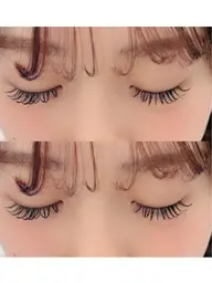 上まつ毛❥・•パーマ♡下まつげ❥・•エクステ✨(最大40本まで)コーティング+トリートメント付️