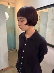 グラデーションボブカット/ショートボブカット