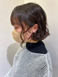 【日曜日18時​〜​限定価格❕】カット＋お洒落ニュアンスパーマ🌿🤍＋艶々トリートメント