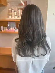 似合わカット✂️+透明感カラー🩵🫧+ケアトリートメント