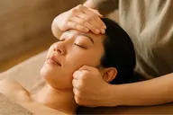 フェイスラインと目鼻立ちがくっきり😃ソフトコルギ+頭蓋小顔調整+デコルテケア（50分）