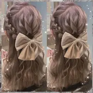 【平日】ヘアセット🐇🤍