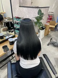 【🦋寒色カラー＋Aujua 3stepトリートメント🫧】カラーで傷んだ髪をケアして艶髪に✨️