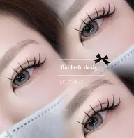 【 𝐟𝐥𝐚𝐭 𝐥𝐚𝐬𝐡 】マツエクモデル🖤