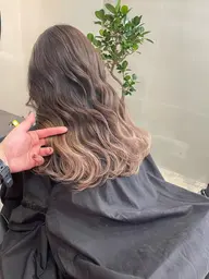 【1BLEACH👩🦳】cut+1BLEACH+トレンドカラー+TOKIO TR