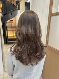 ☁️🌼ブリーチなしダブルカラー🌼☁️wカラー+艶トリートメント🧡