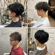 メンズ限定🔥カット＋カラー＋パーマ＋3stepトリートメント