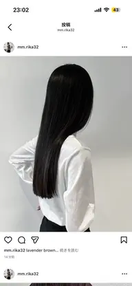 【うる艶美髪体験✨️】レディース ロングカット+艶カラー+髪質改善トリートメント