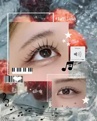 バインドロックorダブルラッシュ100束🩵ྀིコーティング仕上げ✨️