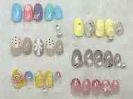 【オフ・ケア無料】🎶ハンド6本アート🫧
