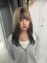 💎‎🤍3回までご利用可能◎💎‎🤍ルーツカラー(ブリーチリタッチあり◎)＋3stepトリートメント