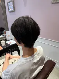 【脱、白髪染め】白髪ぼかしカラー＋カット