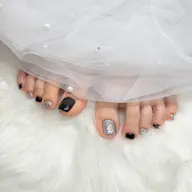 ワンカラーフットネイル🩰◝✩（オフなし）