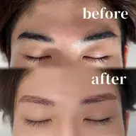 【メンズ垢抜けアイブロウ】メンズ眉毛WAXスタイリング+間引き(保湿込み)