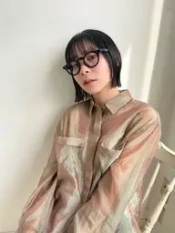 似合わボブカット+カラー ￥9900