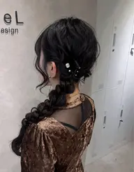 hair set💙🪢❤️
