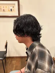 カット&メンズ、レディースパーマ