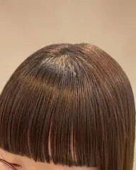 前髪縮毛矯正