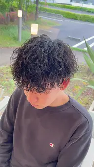 【メンズ限定💈】🍊カット×特殊パーマ🍊14,900
