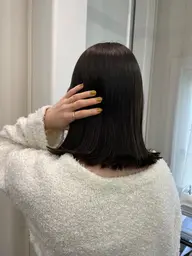 ポイントカット(整える程度)+縮毛矯正