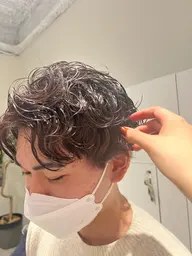 【 🫧トリートメント無料💫】カット+パーマorカラー
