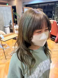 ブリーチなしデザインカラー