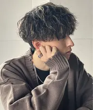 【men's5月限定】カット+シャドウパーマ