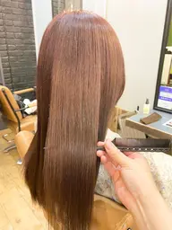 🦋【平日限定・時間指定クーポン✨】全体カラー＋髪質対応トリートメント🎨