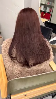 『ブリーチなしダブルカラー✨』ミニモ限定クーポン❕❕お色味明るくしませんか？高保湿トリートメント付き🧖🏻‍♀️🫧