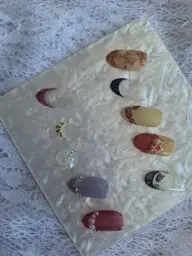 (オフ有)フレンチ ラメライン付