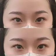 【練習モデル】⚠️当店のご利用初めての方のみ⚠️アイブロウデザイニング ◎眉毛が眉頭～眉尻まで生えてる方