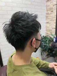 👨メンズ限定👨カット+眉カット