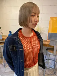 ケアブリーチ+カラー+2ステップトリートメント