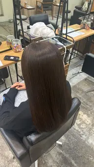 🌈プレミアムカラー🌈➕🫧うる艶𝐀𝐮𝐣𝐮𝐚フルコーストリートメント🫧