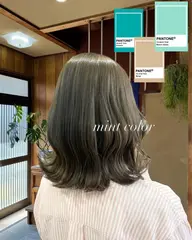 /22/23/24/20時半から限定 ミディアムヘア限定カットカラー🩵