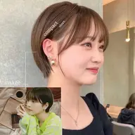 🉐【人気No.1】似合わせカット+高発色IRONOWAカラー💖+1stepスチーム促進・集中補修トリートメント🎀