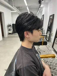 【新規限定30%OFF✨】メンズカット+曲がる縮毛矯正で自然なストレートへ