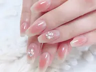 [チップ長さだし] 韓国NO1チークネイル<7日以内お直し、オフ無料>