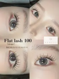 フラット100本𓂃🎀
