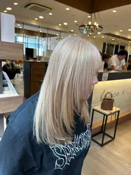似合わせカット+ケアブリーチWカラー