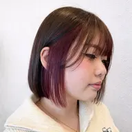💎カット+インナーカラー