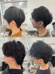 【メンズ👦🏻🌟】カット➕パーマ➕1stepトリートメント