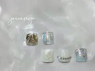 フット.💅🏻親指アートコース🎀(フラッシュorマグネット変更🉑➕1100円🫧)オフあり/なし🍑