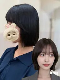 ミニモ限定❕💖【ご新規様U25の方✨ボブカット】詳細必読‼️最低2cmカット。縮毛・ブリーチ🆖