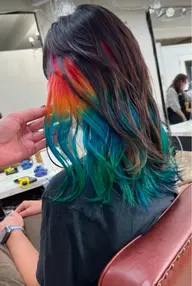 お任せブリーチデザインカラーモデル🌈🩷補習トリートメント🩷