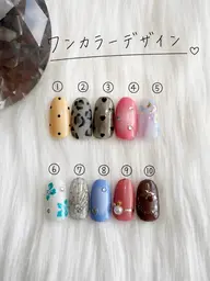 【オフなし】ワンカラー+写真アート2本付 0円