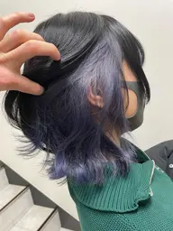 カット+インナーカラー(ブリーチ込)+カラー+Tr🌈 (ケアブリーチに変更の場合は+2000円)