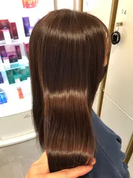 似合わせカット+縮毛矯正