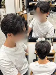 カット ➕ 炭酸洗浄➕クールシャンプー持ち帰り付き🆒🧊